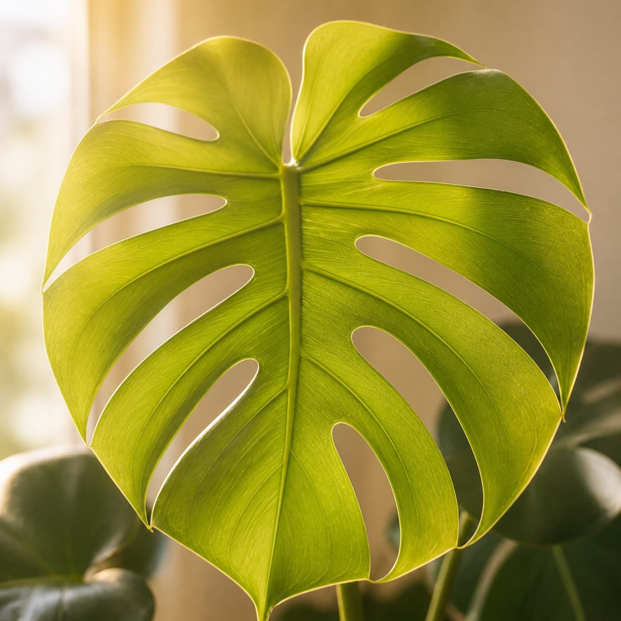 monstera (Monstera deliciosa)